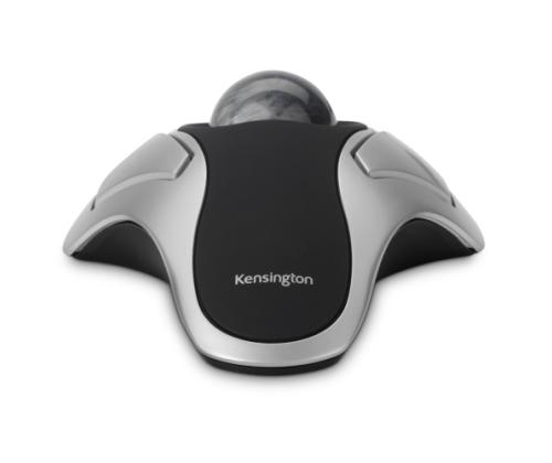 Kensington Orbit Optical Trackball Wired Mouse with trackball, Silver