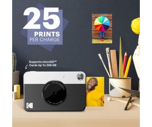 Kodak PRINTOMATIC Instant Print Camera, 2x3'', Black