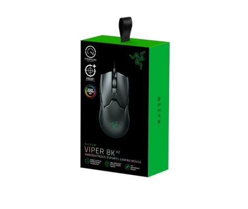 Razer Viper Gaming mouse, Right-hand, Wired, USB Type-A, Optical 20000 DPI, Black