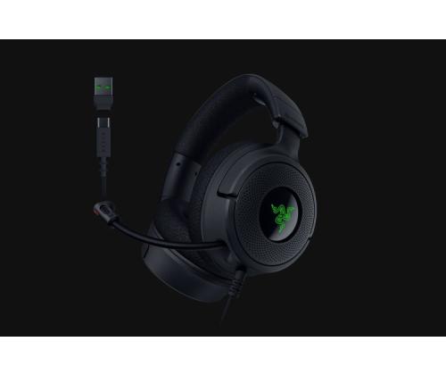 Razer Kraken V4 X Wired Gaming Headset, Black