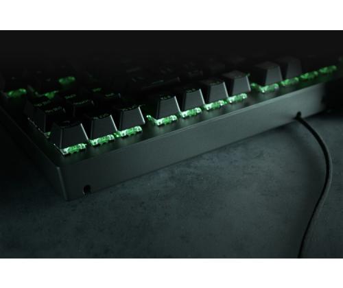 Razer Blackwidow V3 Tenkeyless Wired Gaming keyboard, RGB LED, USB, US, Green Switch, Black
