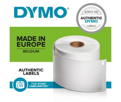 Dymo 11355 (S0722550) Labels 19 x 51mm, 1 roll x 500 labels, White