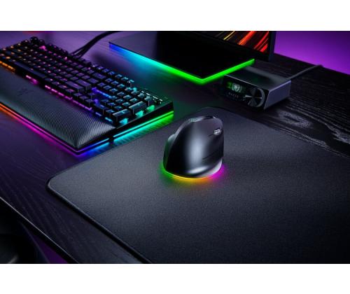 Razer Pro Click V2 Vertical Ergonomic Wireless Mouse RF Wireless+Bluetooth+USB-C, 30000 DPI, Black