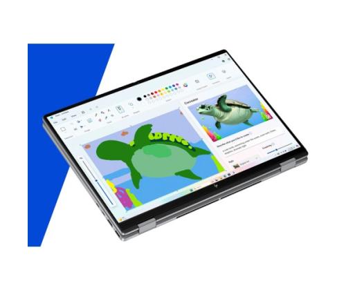 HP OmniBook X Flip 16-ar0007nn AMD Ryzen AI 5 340 16'' 2K WUXGA Touch 16GB 512GB W11H, Meteor Silver