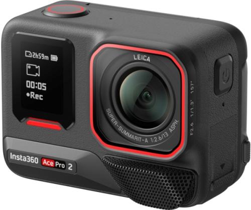 Insta360 Ace Pro 2 Dual Battery Bundle Action Camera, Black