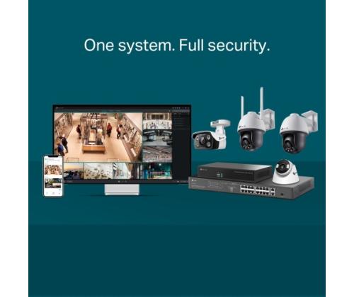 TP-Link VIGI C540-W VIGI 4MP Outdoor Full-Color Wi-Fi Pan Tilt Network Camera