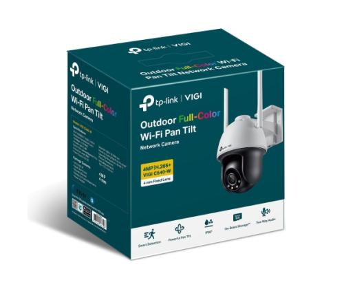 TP-Link VIGI C540-W VIGI 4MP Outdoor Full-Color Wi-Fi Pan Tilt Network Camera