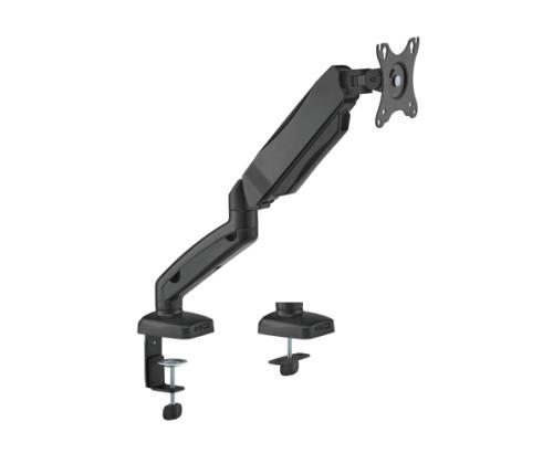 Up Up Premium Single Screen Monitor Arm 17-32'', VESA 75x75, 100x100, Matte Black