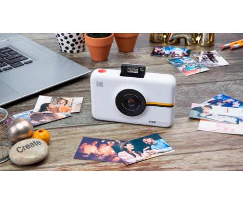 Kodak STEP Touch Instant Print Digital Camera, 2x3'', White