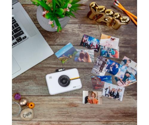 Kodak STEP Touch Instant Print Digital Camera, 2x3'', White