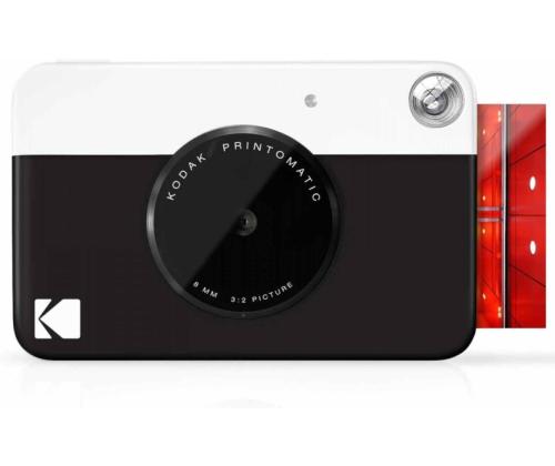 Kodak PRINTOMATIC Instant Print Camera, 2x3'', Black