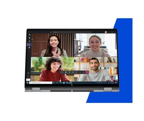 HP OmniBook X Flip 16-ar0007nn AMD Ryzen AI 5 340 16'' 2K WUXGA Touch 16GB 512GB W11H, Meteor Silver