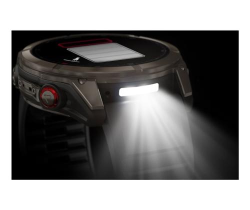 Garmin Fenix 8 Pro Smart Watch 51 mm AMOLED Sapphire, Titanium, Graphite/Black silicone band