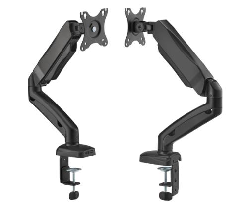 Up Up Premium Single Screen Monitor Arm 17-32'', VESA 75x75, 100x100, Matte Black