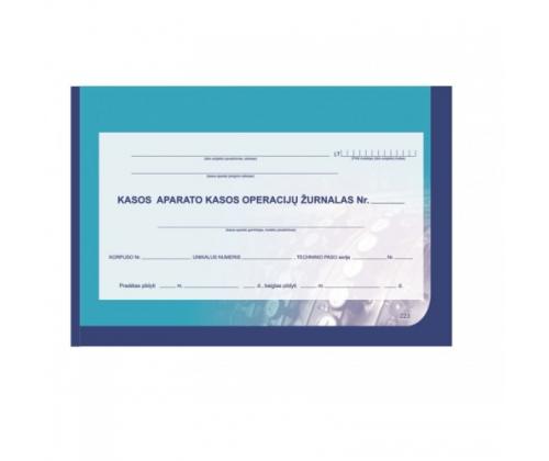 EKA kasos operacijų žurnalas A4/731l.Horizontalus