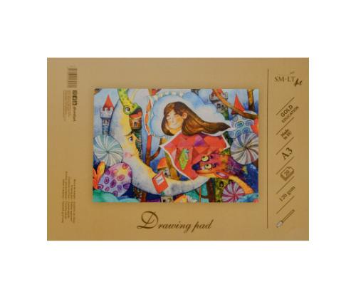 Drawing pad SMLT A3, 20sheets 120g