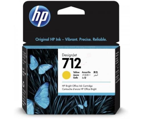 HP Ink No.712 Yellow (3ED69A)