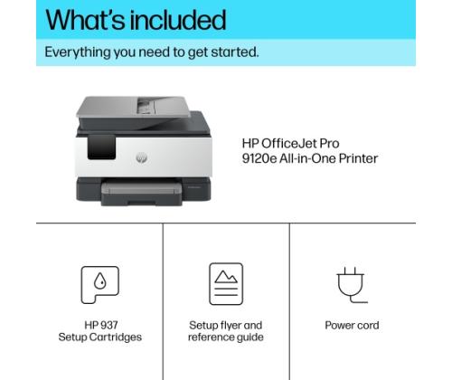 HP OfficeJet Pro 9120e Printer Inkjet Colour MFP A4 22 ppm USB Wi-Fi Ethernet LAN