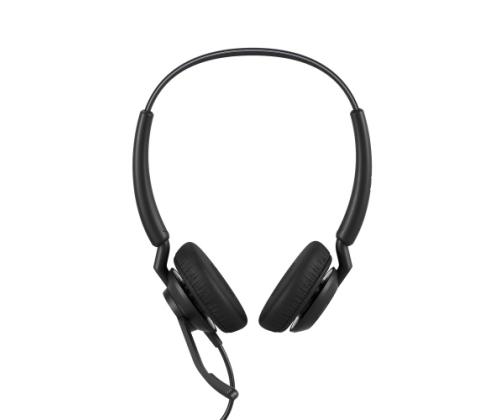 Jabra Engage 40 MS Stereo Inline Link Wired Headset, USB-A, Black