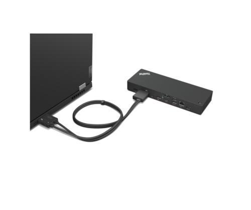 Lenovo ThinkPad Thunderbolt 4 Workstation Dock 230W (40B00300EU) Docking station, Black