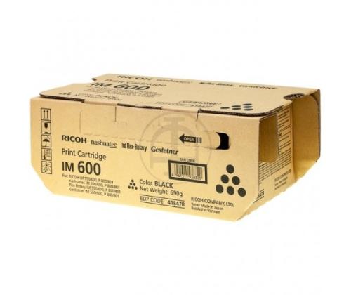 Ricoh IM 600 (418478) Toner Cartridge, Black