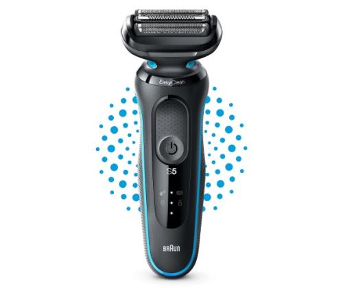 Braun Series 5 51-M1000s Shaver, Black/Blue