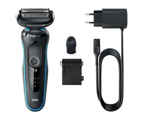 Braun Series 5 51-M1000s Shaver, Black/Blue