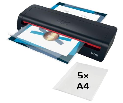 GBC 240HS Home Office Laminator A3, 400 mm/min, Black