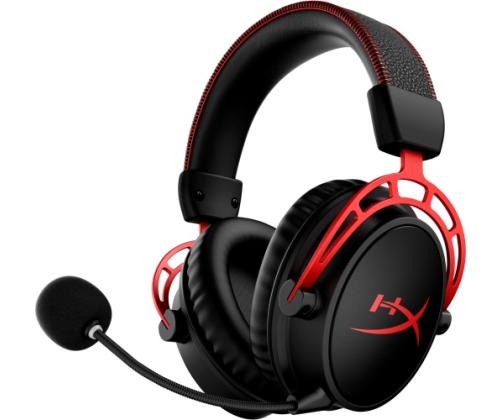 HyperX Cloud Alpha Wireless Gaming Headset, Black-Red