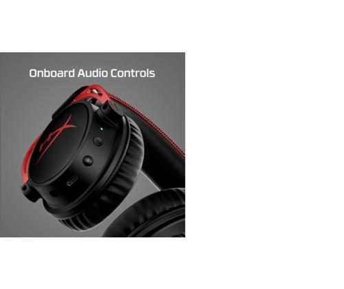 HyperX Cloud Alpha Wireless Gaming Headset, Black-Red