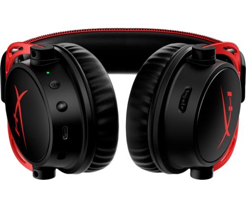 HyperX Cloud Alpha Wireless Gaming Headset, Black-Red