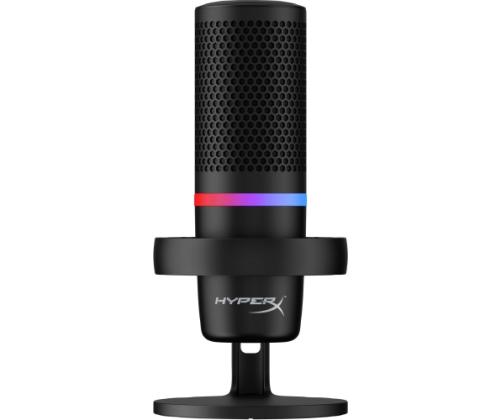 HyperX DuoCast Microphone USB-C, 3.5mm jack, RGB Lighting, Black