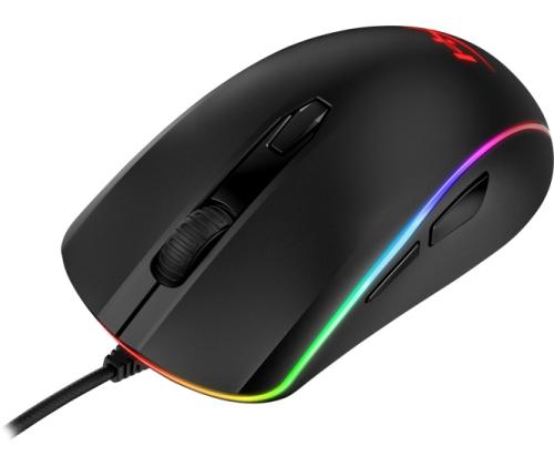 HyperX Pulsefire Surge Wired Gaming Mouse, 16000 DPI, RGB Lighting, Black