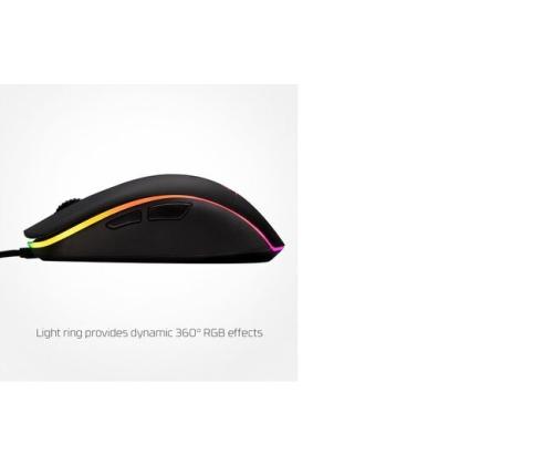HyperX Pulsefire Surge Wired Gaming Mouse, 16000 DPI, RGB Lighting, Black