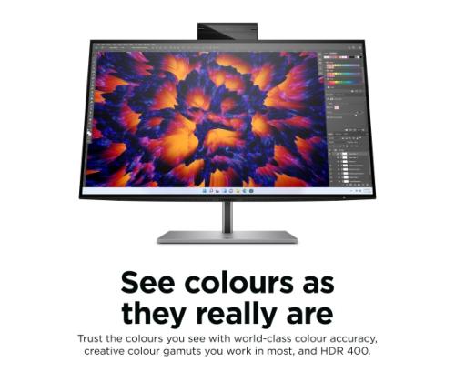 HP Z24m G3 Monitor 23.8'' IPS QHD 2560x1440, 5 ms, 400 cd/m2, 90 Hz, Silver