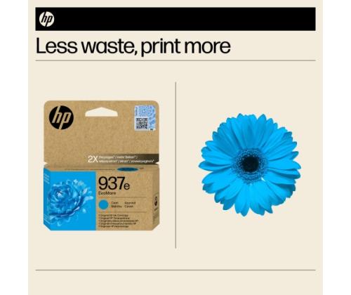 HP 937e EvoMore (4S6W6NE) Ink Cartridge, Cyan