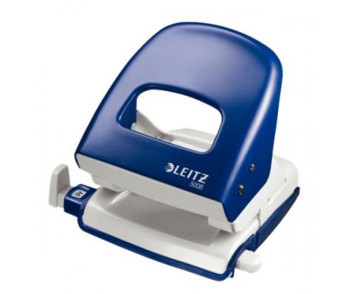 Punch hole Leitz 5008 blue, 30 sheets, metal 1101-118