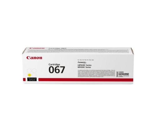 Canon 067 (5099C002) toner cartridge, Yellow (1250 pages)