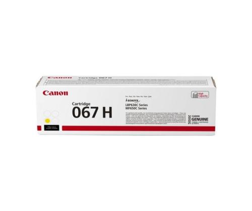 Canon 067H (5103C002) toner cartridge, Yellow (2350 pages) (SPEC)