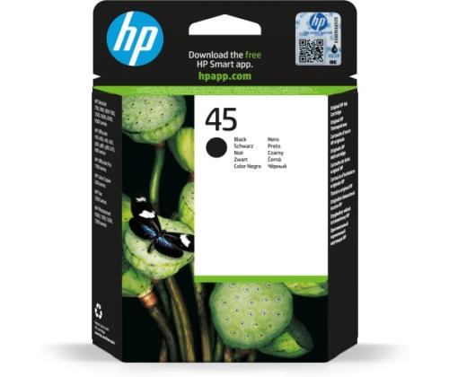 HP Ink No.45 Black (51645AE)