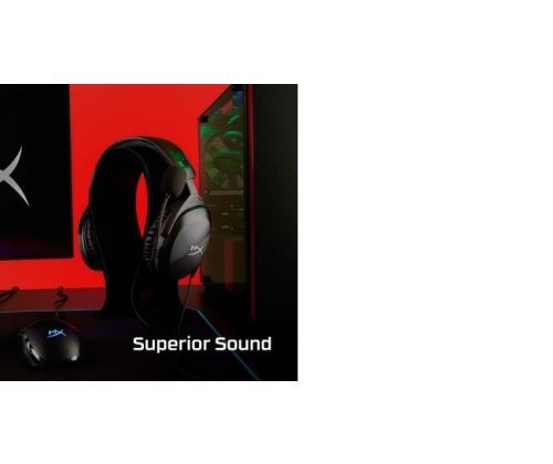 HyperX Cloud Stinger 2 Wired Gaming Headset, Black