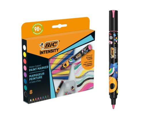 BIC Intensity Paint Marker 8 colours set