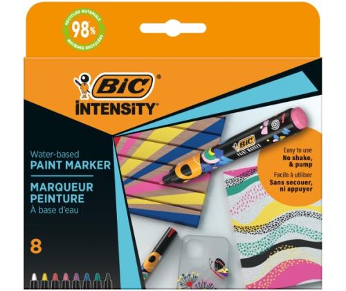 BIC Intensity Paint Marker 8 colours set
