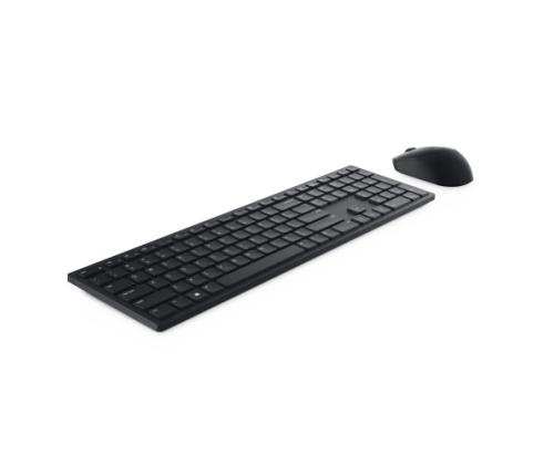 Dell Pro KM5221W Wireless Keyboard and Mouse, RF Wireless, US Int, Black
