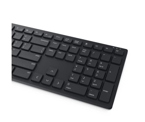 Dell Pro KM5221W Wireless Keyboard and Mouse, RF Wireless, US Int, Black