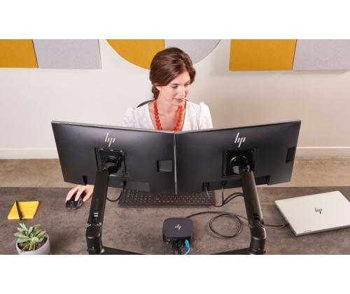 HP USB-C/A Universal Dock G2 Docking station, Black