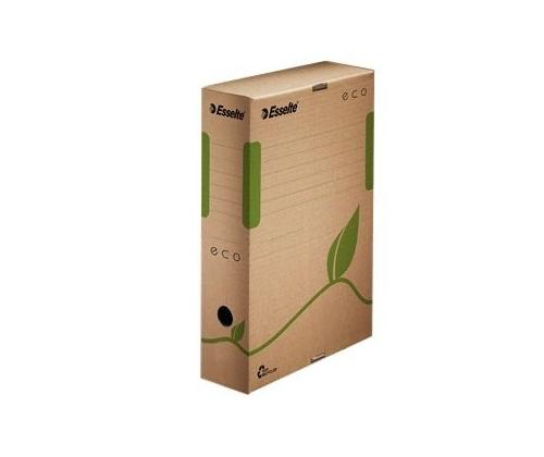 Archive box Esselte Eco, 100x327x233 mm, brown