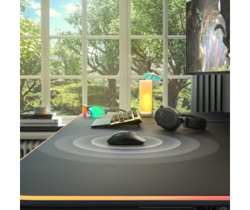 SteelSeries Rival 3 Wireless Gaming Mouse, RF Wireless + Bluetooth, 18000 DPI, Black