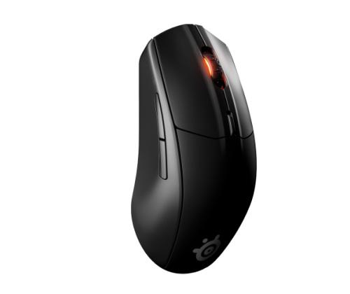 SteelSeries Rival 3 Wireless Gaming Mouse, RF Wireless + Bluetooth, 18000 DPI, Black
