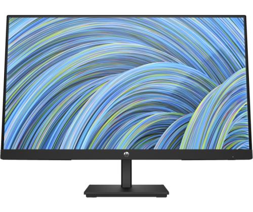 HP V24v G5 Monitor 23.8'' VA FHD 1920x1080, 5 ms, 250 cd/m2, 75 Hz, Juoda